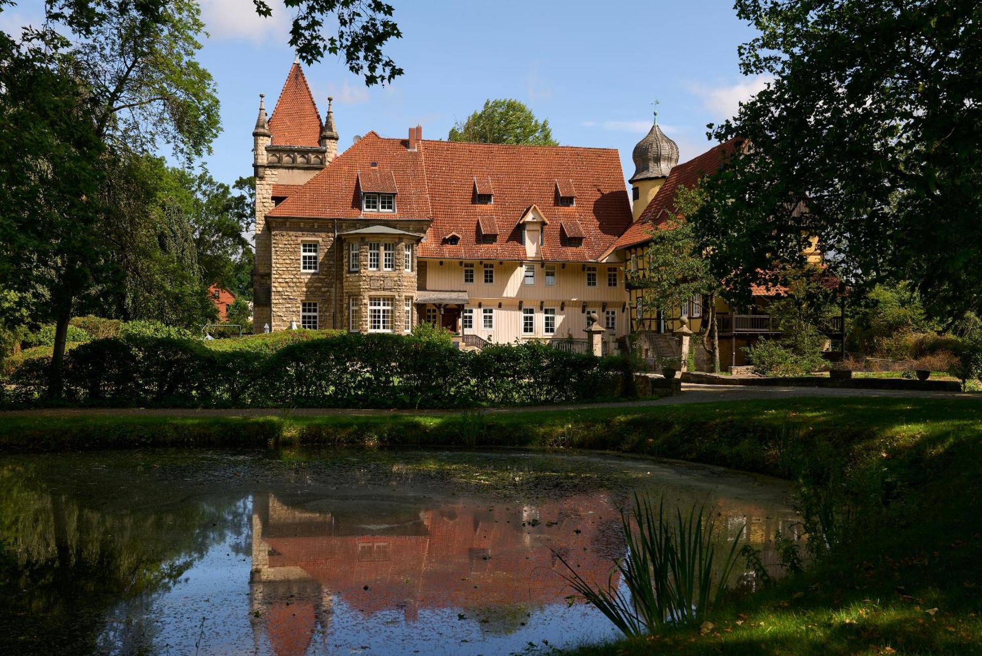 北施泰门 Schloss Roessing - Messezimmer In Historischem Ambiente酒店 外观 照片